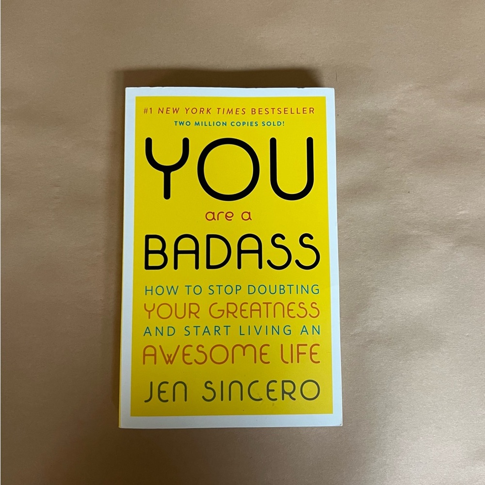 You Are a Badass Book by Jen Sincero